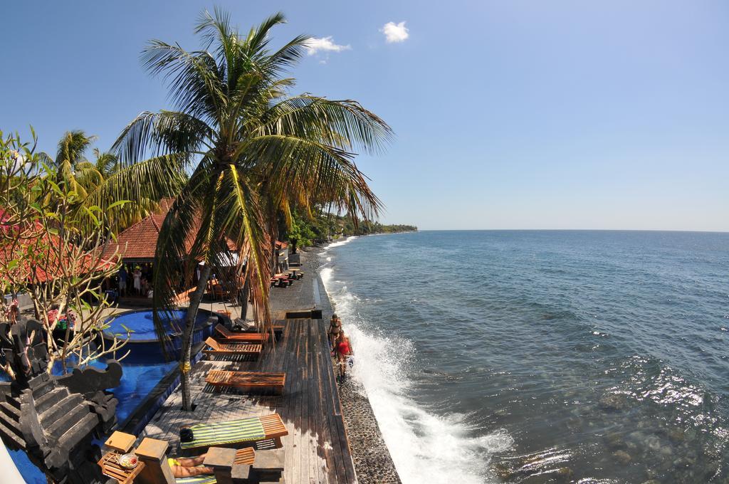 Paradise Palm Beach Bungalows And Dive Center Tulamben  Luaran gambar
