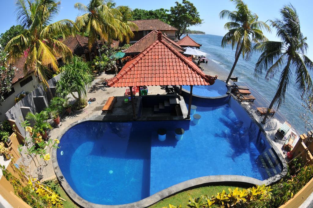 Paradise Palm Beach Bungalows And Dive Center Tulamben  Luaran gambar